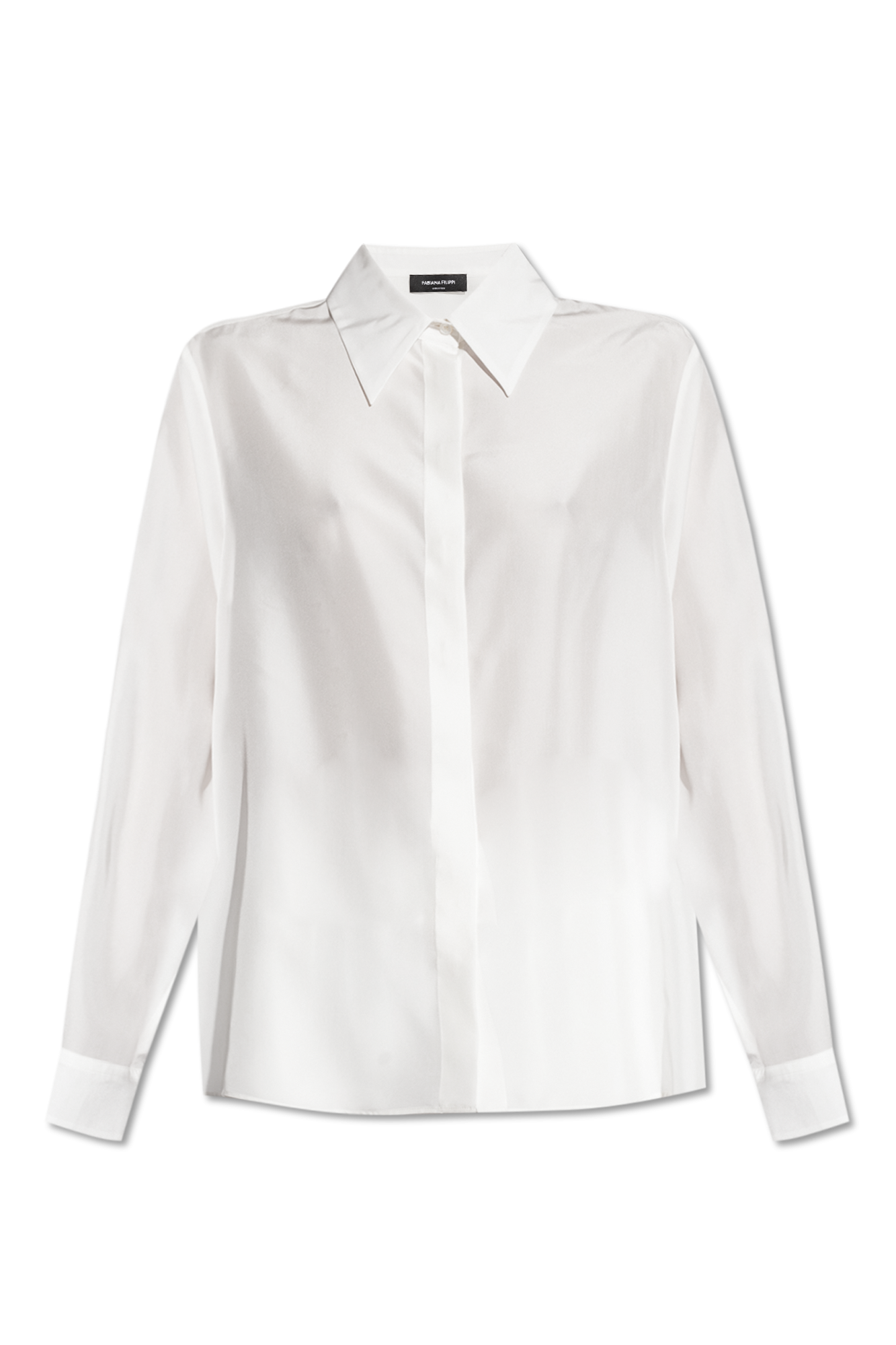 SchaferandweinerShops HK - White Silk shirt Fabiana Filippi
